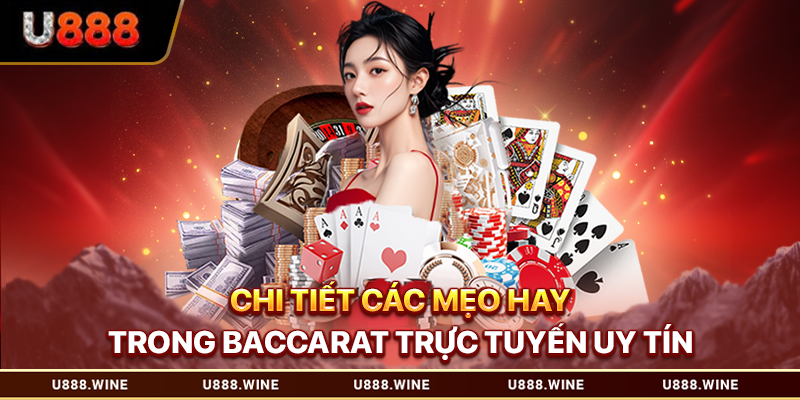 Chi tiết các mẹo hay trong baccarat trực tuyến uy tín